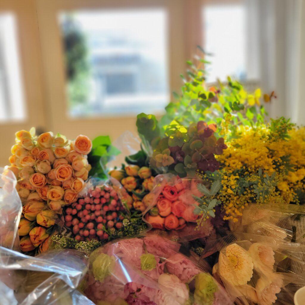 花束の作り方　プロが教えるブーケ作り