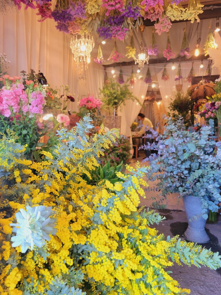 ラフルールお花教室　プロのための花束の組み方実践講座