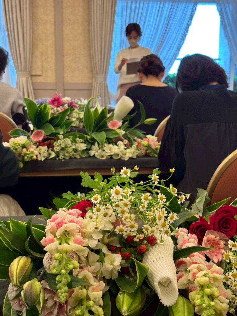 花束の組み方実践講座