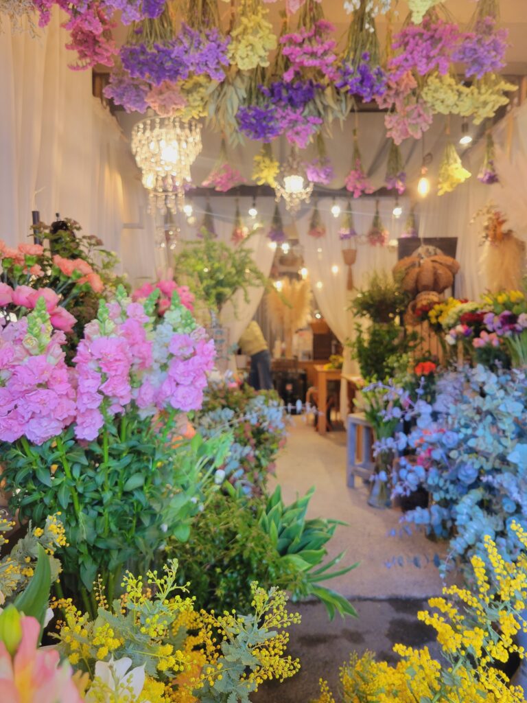ラフルール花屋の風景